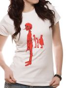 Gorillaz (Murdoc Red) White T-shirt cid_5871SKWP