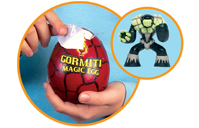 gormiti Atomic Egg