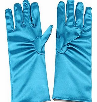 Gosford Lovely Disney Gloves Frozen Elsa princess Girl Fancy Gloves3-12Y 26cm Xmas Gift