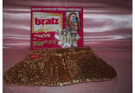 Gosh Bratz Movie Purse Set- Gold Purse
