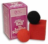 Colour Changing Ball to Jumbo Square - Sponge Magic Trick