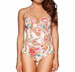 Gossard Bird of Paradise halterneck swimsuit