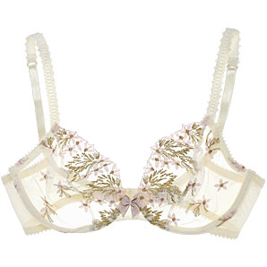 Gossard Fairy Dust Plunge Bra- Pearl- 34D