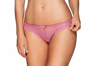 Superboost orchid lace thong