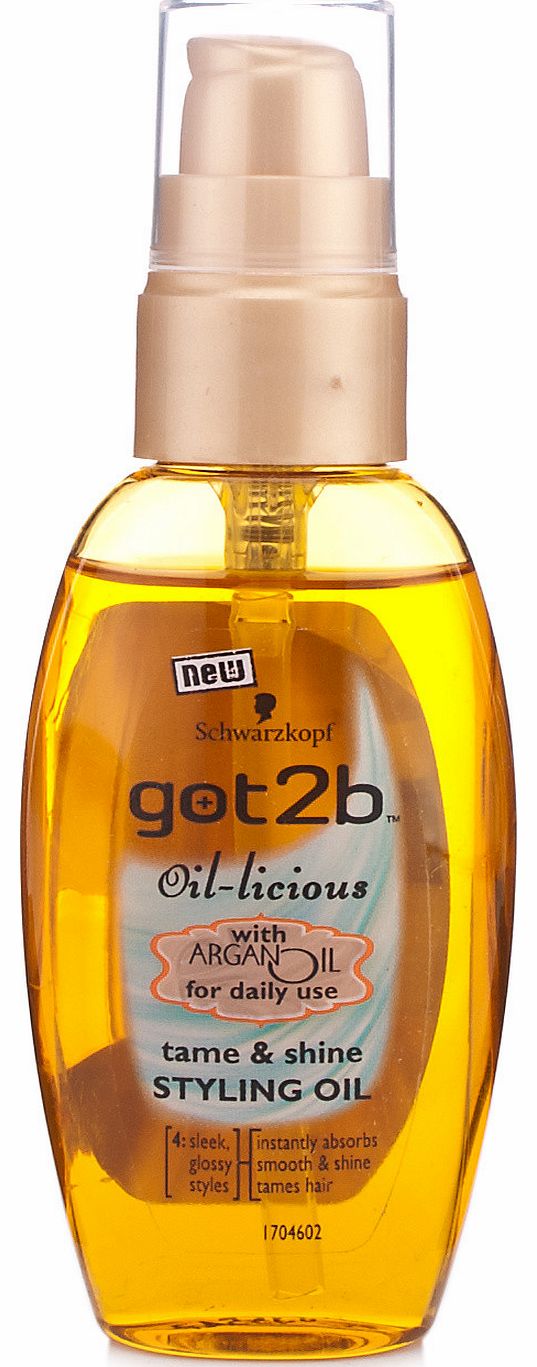 Schwarzkopf Got2b Oil-licious Styling Oil with