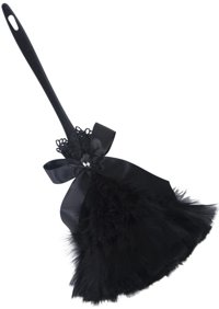 gothic Feather Duster - Black