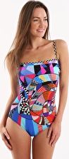 Gottex, 1295[^]240589 Rosetta Bandeau One Piece - Multi