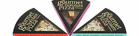 Gourmet Chocolate Pizza Co Gourmet Chocolate Pizza Slices Indiviually Wrapped (Crunchy Munchy)