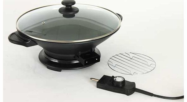 Gourmet Flavours of the World Global Gourmet 14 inch Electric Wok