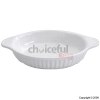 Gourmet Kitchen Collection Oval-Shaped Dish With