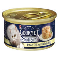 gourmet Solitaire Chicken 85g Pack of 18