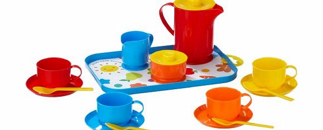 Gowi Toys Coffee Service (18 Pieces, Blue)