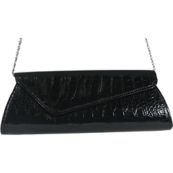 Grace Faux Crocodile Evening Bag