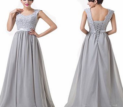 Grace Karin Ball Gown Sleeveless Long Evening Dresses UK Size 12