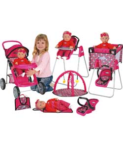 All-in-One Playset with Stroller
