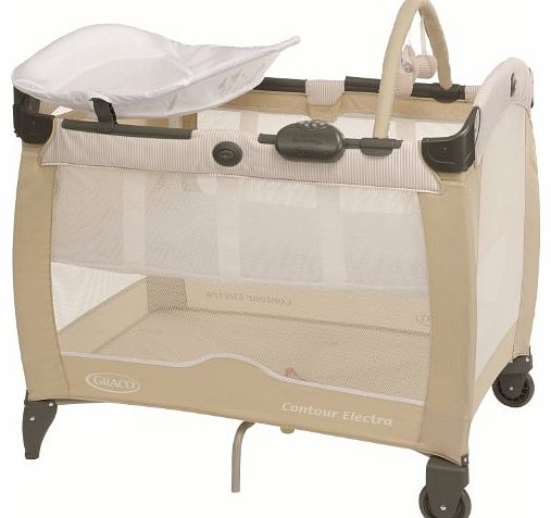 GRACO Contour Electra Travel Cot, Cream 1855974