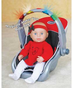 Graco Electronic Doll Travel Seat with Baby Doll