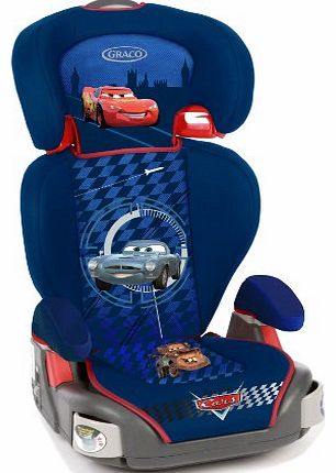 Graco Junior Maxi Plus Group 2/3 Car Seat (Disney Racing Cars)