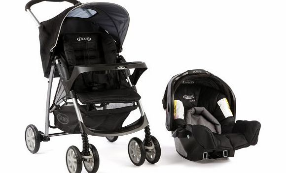 Graco Mirage Plus Travel System with Raincover (Orbit)