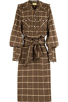 Graeme Black Wool flannel dress