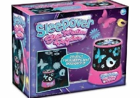 Grafix Girls Sleepover Birds, Butterflies amp; Flowers Star Master Projector Lamp