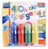grafix (Grafix) 4 Chunky Sponge Paint Pens
