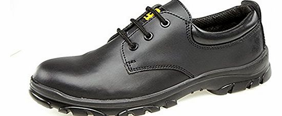 Grafters Non-Metal Composite Safety Mens Shoes (9 UK, black)