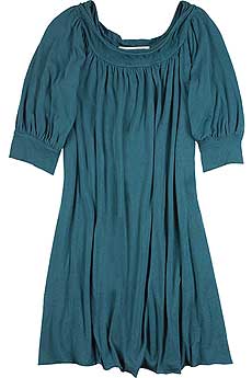 Layered jersey dress