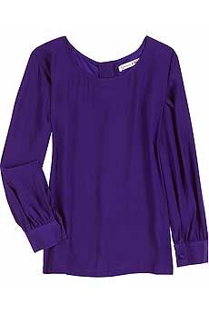 Graham and Spencer Silk charmeuse blouse