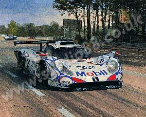 Graham Turner 1998 Le Mans - Allan McNish Print