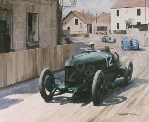 First for Britain - Henry Segrave Print