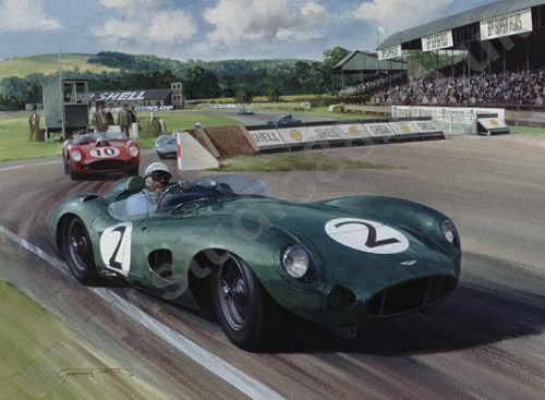 Goodwood Glory - Stirling Moss Print