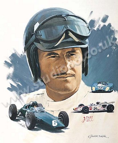 Graham Hill - Graham Hill Print
