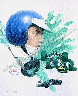 Jim Clark 1936-1968 - Print