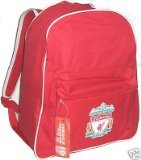 GRANADA VENTURES LTD RED AMOS OFFICIAL LIVERPOOL F.C. CRESTED BACKPACK