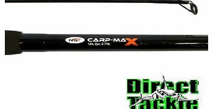 Grandeslam Carp Max Fishing Rod 12ft, 2 piece! 2.75lb!