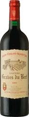 Grandissime Chateau Graves du Bert 2003 RED France