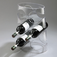 Clear Acrylic Wine Rack