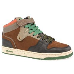 Male Courtex Mid Expedetion Suede Upper in Black and Brown