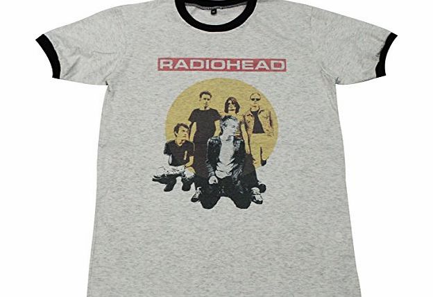 GRAVITON Radiohead T-Shirt alternative rock band punk music / GV512.4 size M