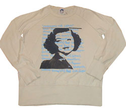Gravy 1940s war woman print t-shirt