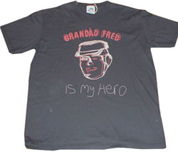 GRANDAD FRED IS MY HERO