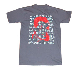 Gravy Mens Smiles print t-shirt