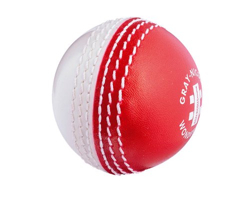 Gray-Nicolls  Wonderball Swing Cricket Ball , Red/White, Senior