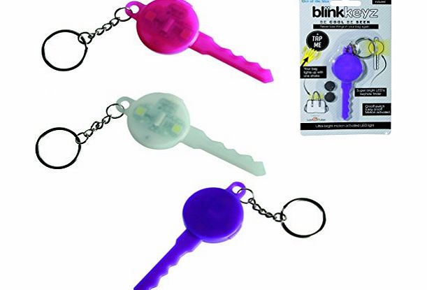 Great Gifts Blink Silicone Key Ring - Pink - Keychain - Girl, Girls, Child, Kids Popular, Best, Top Selling Xmas, Christmas or Birthday Gift, Present Ideas Toys, Games