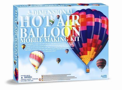 Great Gizmos 3D Hot Air Balloon Mobile