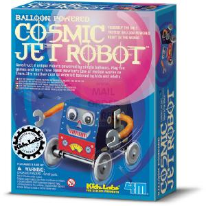 4M Kidz Labs Balloon Powered Cosmic Jet Robot
