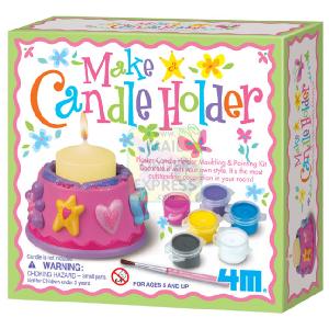 4M Mould and Paint A Candle Holder