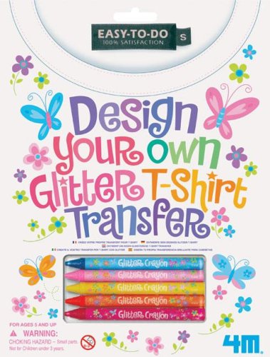 Great Gizmos Design Your Own Glitter T-Shirt Transfer