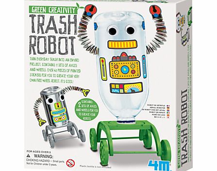 Great Gizmos Green Creativity Trash Robot Kit
